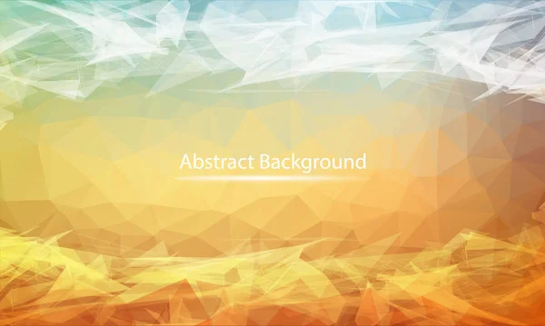 Abstract Pastel Polygonal Surface Background Low Poly Mesh Design Connecting — Vettoriale Stock