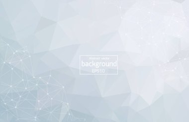 Soyut Üçgen Çokgen arka plan Mavi Işık Çizim Vektörü