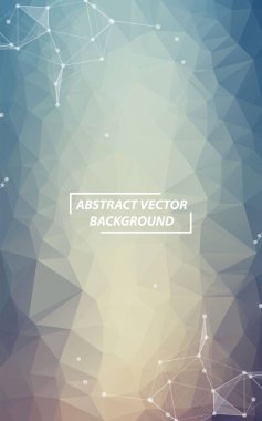 Gri Geometrik Poligonal arka plan molekülü ve iletişim. Noktalarla birleştirilmiş çizgiler. Minimalizm geçmişi. Bilim, kimya, biyoloji, tıp, teknoloji kavramı.