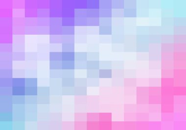 Soyut Renkli Geometrik Arkaplan, Yaratıcı Tasarım Şablonları. Piksel sanatı Izgara Mozaiği, 8 bit vektör arkaplanı.