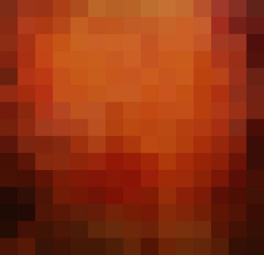 Soyut Orange Grid Mozaik Arkaplan, üçgenli modern soyut çizim. Kare ile Yaratıcı Tasarım Çokgen Şablon Mozaiği.