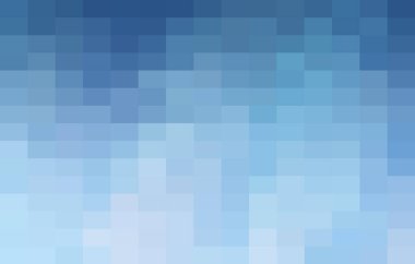 Soyut Mavi Işık Sistemi Mozaik Arkaplanı, üçgenli modern soyut çizim. Kare ile Yaratıcı Tasarım Çokgen Şablon Mozaiği.