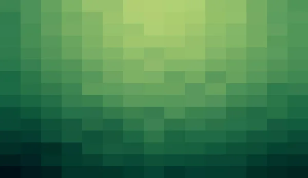 Streszczenie Zielone Geometryczne Tło Kreatywne Szablony Wzornictwa Pixel Art Siatka — Wektor stockowy