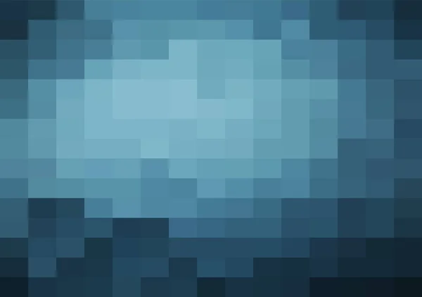 深蓝色格栅马赛克背景 现代三角抽象图解 创新设计带正方形的多边形模板马赛克 — 图库矢量图片