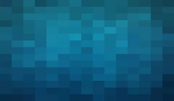 Abstrakter Dunkelblauer Geometrischer Hintergrund Kreative Design Vorlagen Pixel Art Grid — Stockvektor