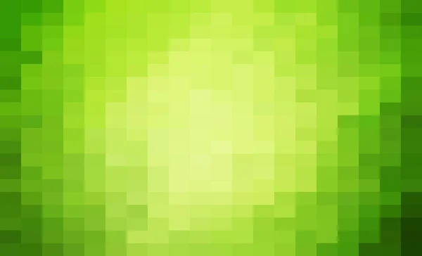 Αφηρημένο Πράσινο Γεωμετρικό Υπόβαθρο Δημιουργικά Πρότυπα Σχεδιασμού Pixel Art Grid — Διανυσματικό Αρχείο