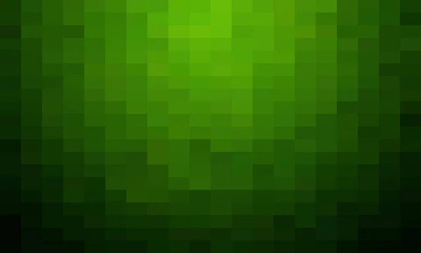 Résumé Fond Géométrique Vert Foncé Modèles Conception Créative Pixel Art — Image vectorielle