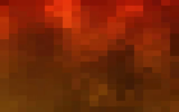 Résumé Arrière Plan Géométrique Orange Modèles Conception Créative Pixel Art — Image vectorielle