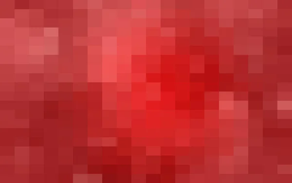 红色几何背景 创意设计模板 Pixel Art Grid Mosaic 8位矢量背景 — 图库矢量图片