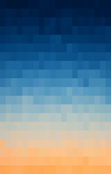 Abstraktes Blaues Licht Geometrischer Hintergrund Kreative Design Vorlagen Pixel Art — Stockvektor