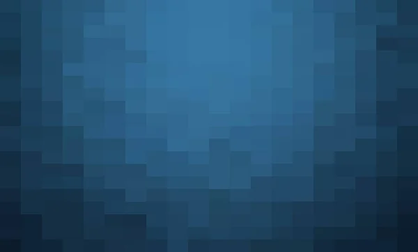 Абстрактный Синий Геометрический Фон Креативный Дизайн Сетка Пиксельная Мозаика Битный — стоковый вектор
