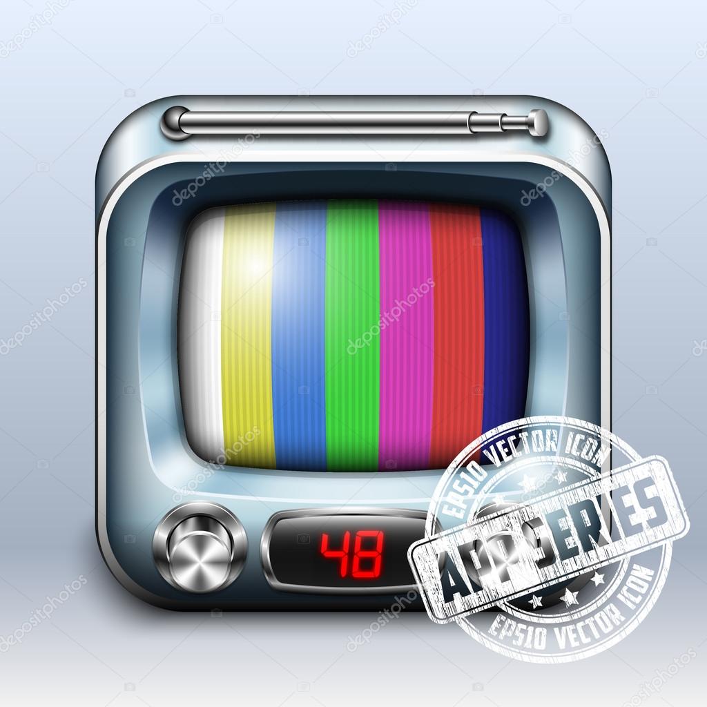 TV Icon. App Series