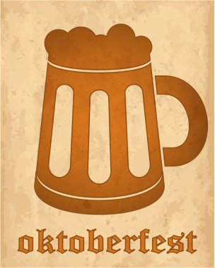Oktoberfest vintage tasarım