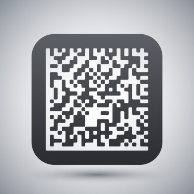 QR code simge vektör