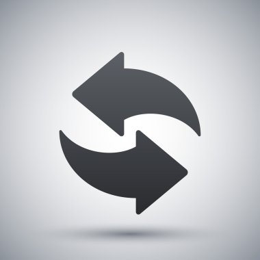 vektör yenileme simgesi