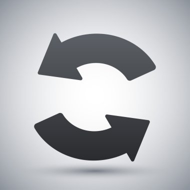 vektör yenileme simgesi