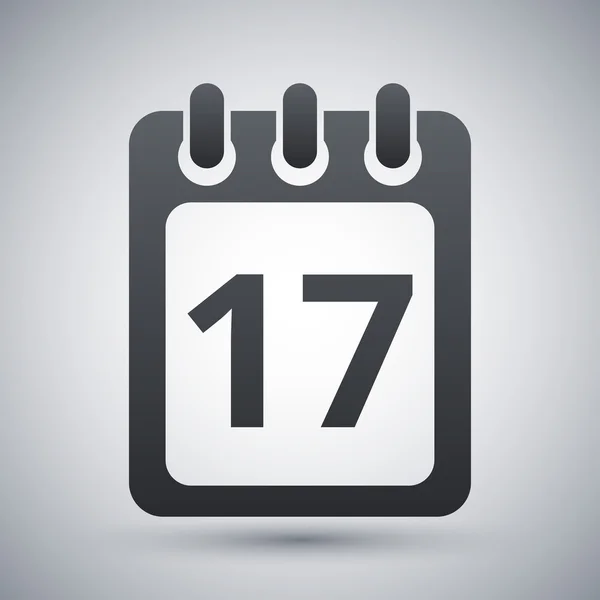 Vektorkalender-Symbol — Stockvektor