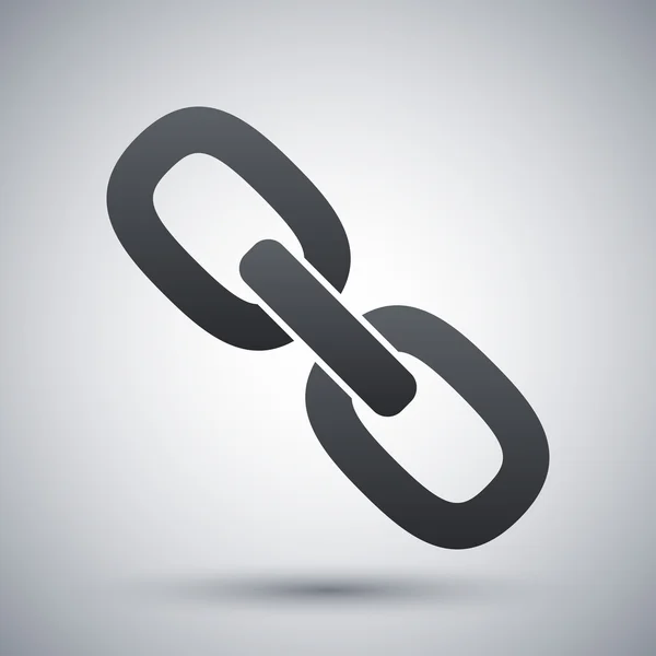 vector keten of link pictogram