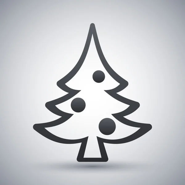 Vektorové ikony vánoční — Stockový vektor