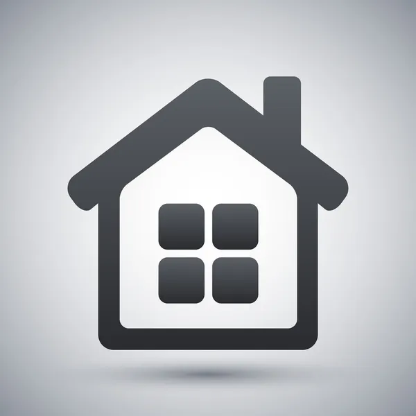 Vector icono del hogar — Vector de stock