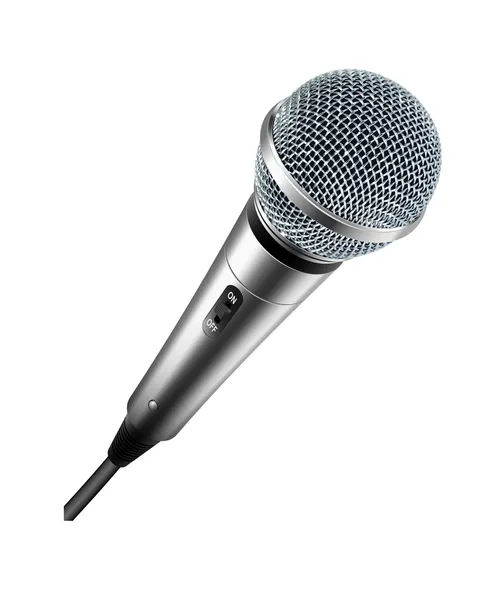 Vector microphone — Stock Vector