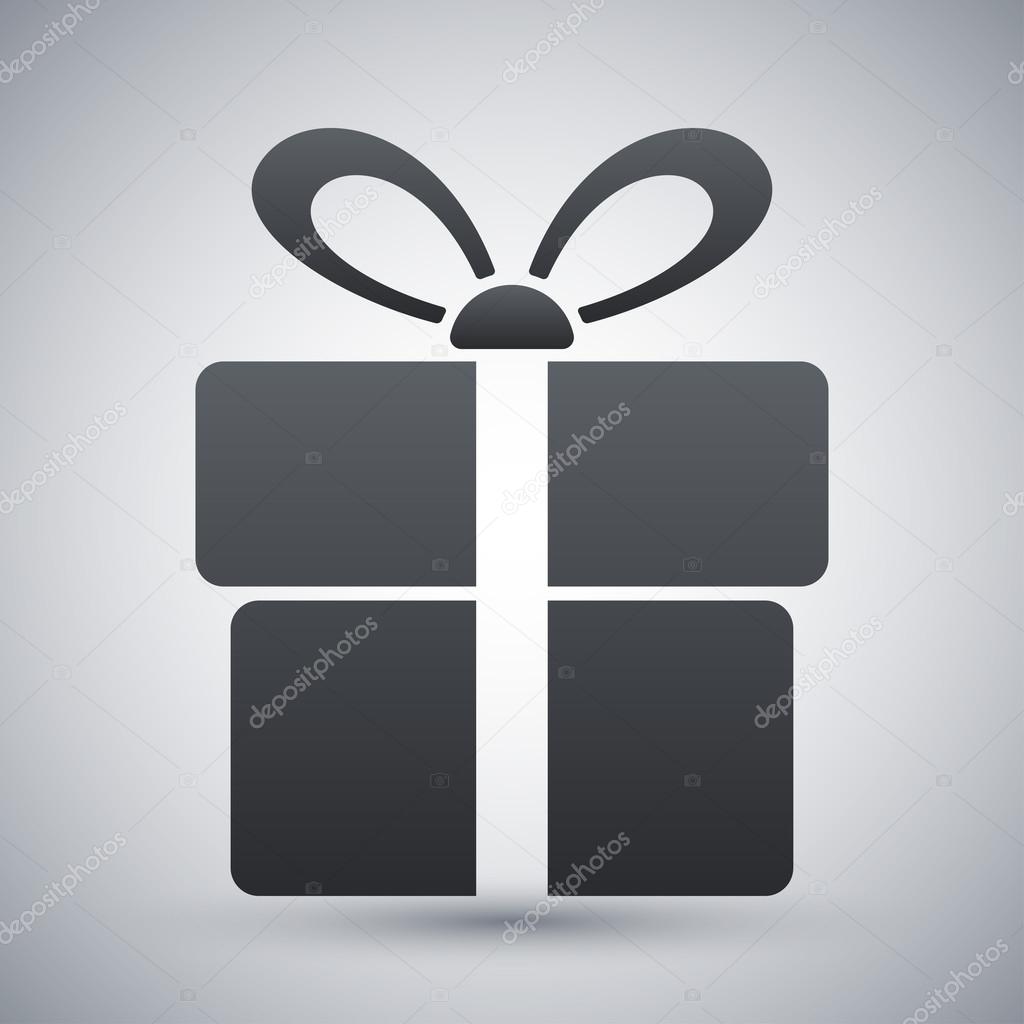 Vector gift box icon