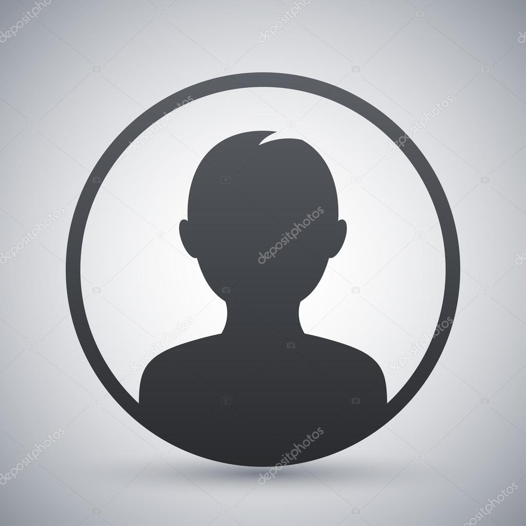 Male user icon