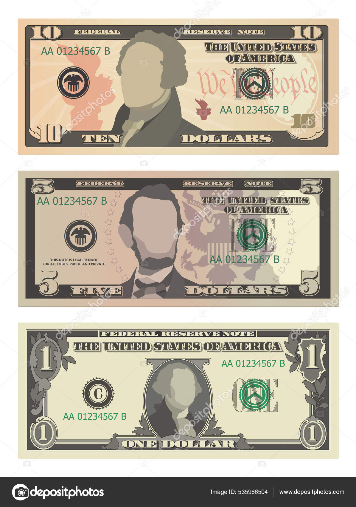 Five Dollar Bill Clipart