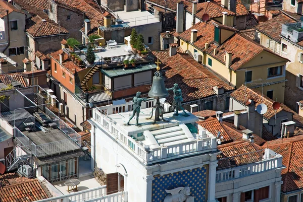 Venedik cityscape - görünümünden campanile di san marco. İtalya — Stok fotoğraf