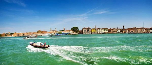 The panorama of Venetian Lagoon, Venice, Italy — Stock Photo, Image