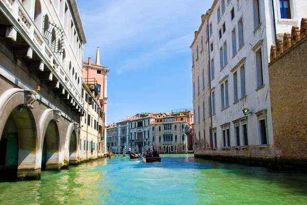 Canal Grande w Wenecji, Włochy — Zdjęcie stockowe