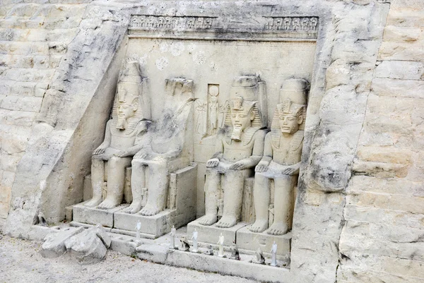 Vue du Grand Temple d'Abu Simbel, Egypte (Temple du Roi Rê — Photo