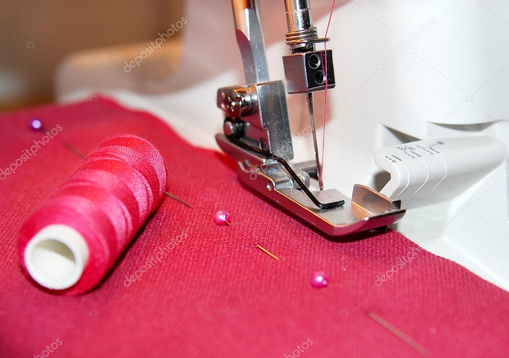 Sewing process in the phase of overstitching Stock Photo by ©EM_prize 22460507