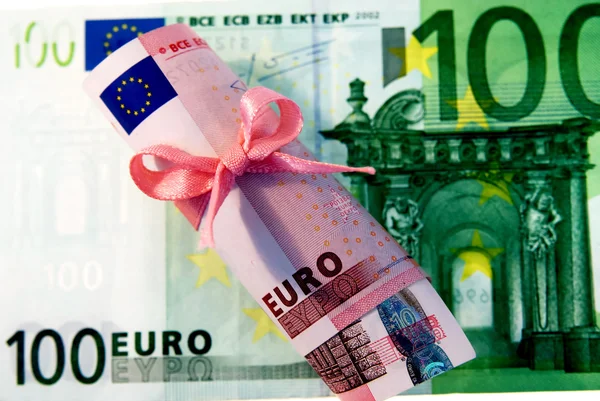 100 plus 10 Euro — Stock Photo, Image