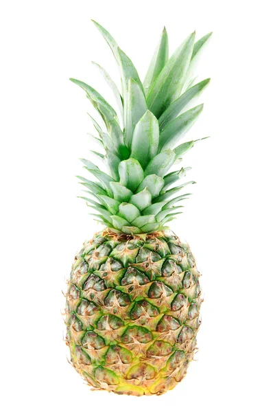 Ananas geïsoleerd op witte achtergrond — Stockfoto