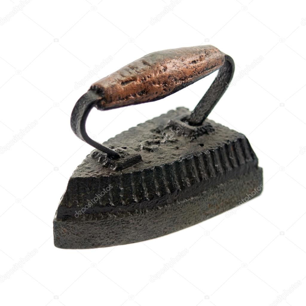 black rarity antique smoothing iron