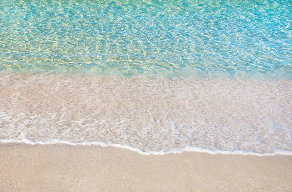 Schöner Sommer Meer Sandstrand — Stockfoto