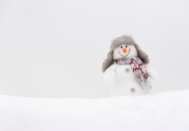 mutlu kış kardan adam