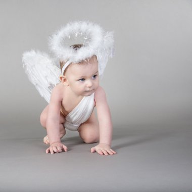 bebek bebek ile Melek kanatları ve Nur