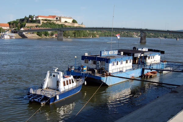 Polícia fluvial Novi Sad — Fotografia de Stock