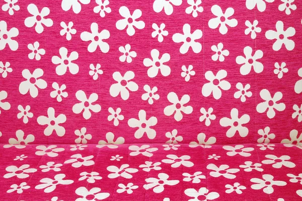 Sofá rosa como fondo — Foto de Stock
