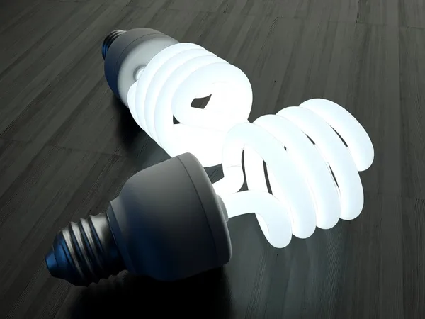 Compact Florescent Lightbulb — Stock Photo, Image