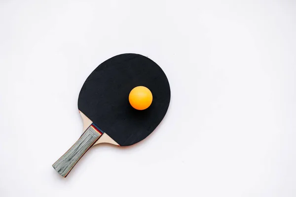 Pin Pong Gomas Una Bola — Foto de Stock