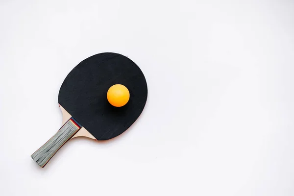 Pin Pong Gomas Una Bola — Foto de Stock