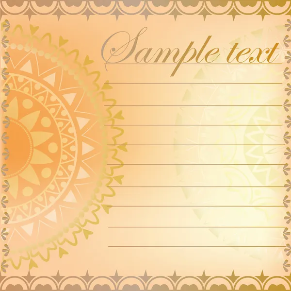 Hint mandalalar ile metin için arka plan