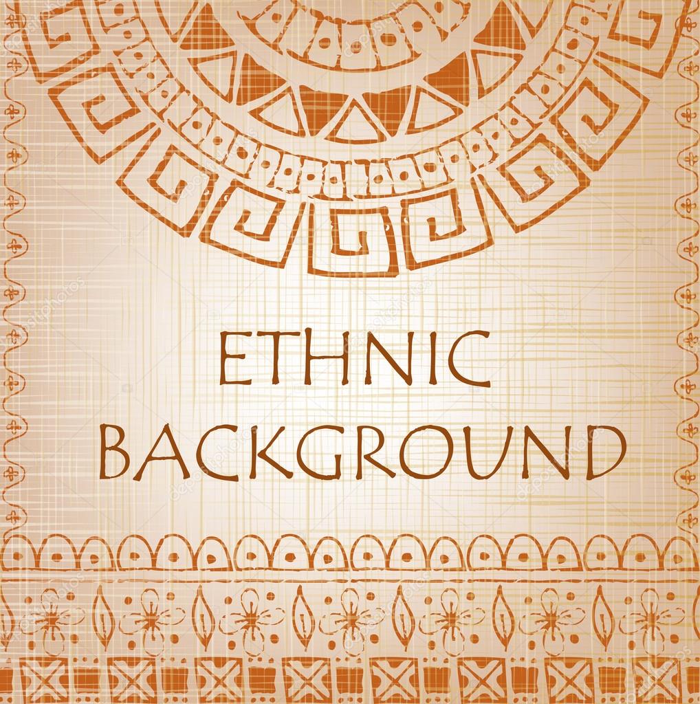 Ethnic background with fabric texture