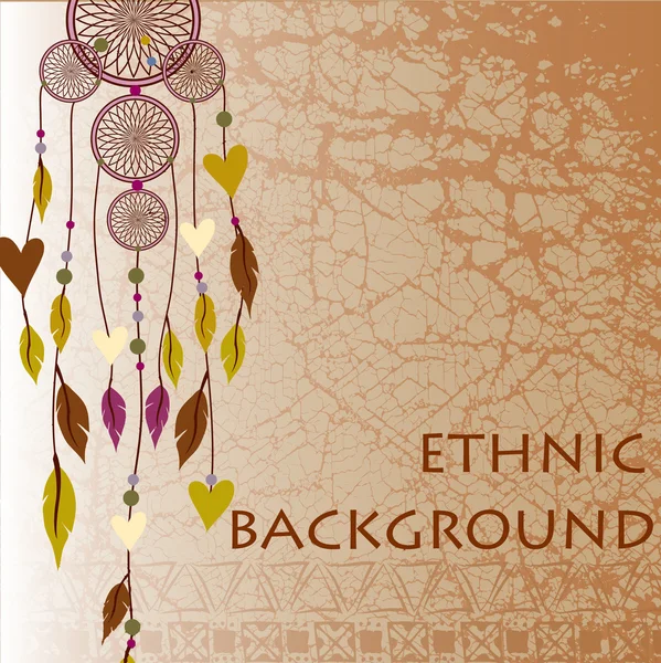 rüya yakalayıcı bir grunge arka planda