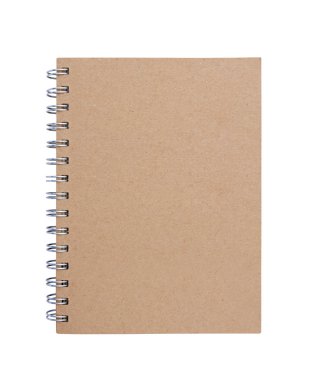 Geri dönüştürülmüş kağıt defter ön kapağı
