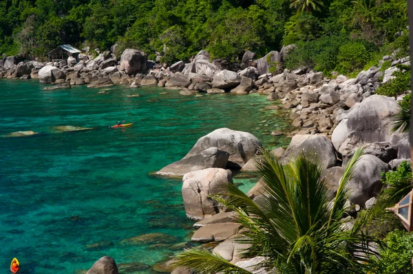 Güzel deniz koh nangyuan, koh tao — Stok fotoğraf