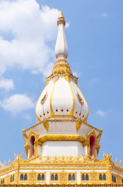 Pagode i Thailands tempel – stockfoto
